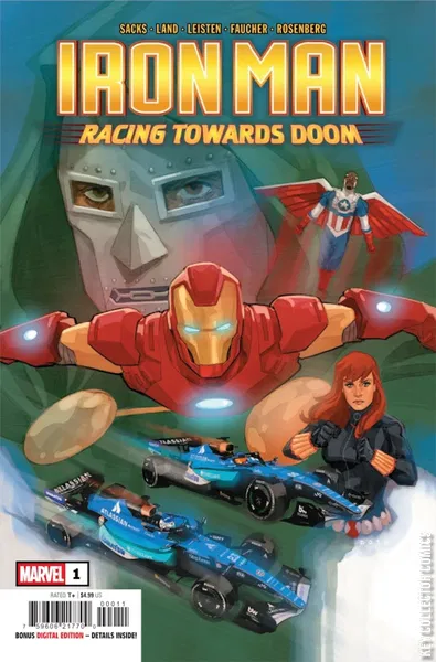 Cover of Iron Man: Racing Towards Doom #1