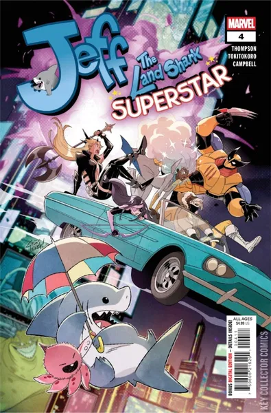 Cover of Jeff the Land Shark: Superstar #4