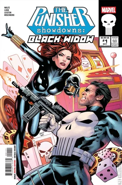 Cover of Punisher Showdowns: Black Widow #1